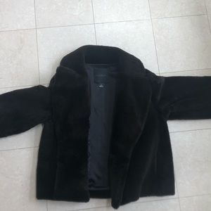 Club Monaco shearling jacket